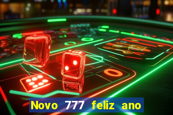 Novo 777 feliz ano novo boeing